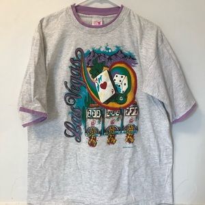 Vintage Souvenir Las Vegas T-Shirt Women’s Large